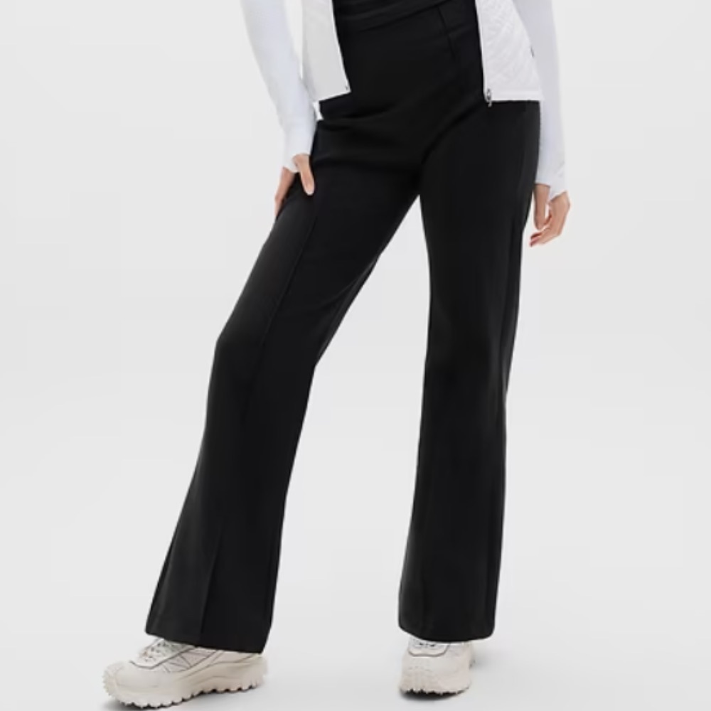 Athleta Glacier High Rise Flare Pant Black